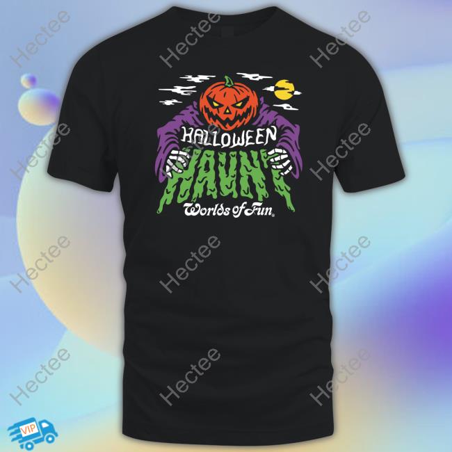 Charlie Hustle Merch Worlds Of Fun Halloween Haunt Tee Shirts