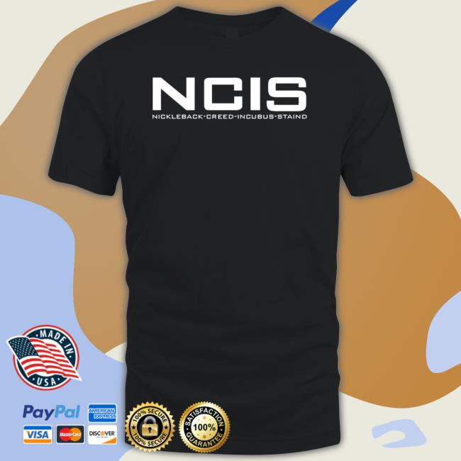 Official Ncis Nickleback Creed Incubus Staind T-Shirt