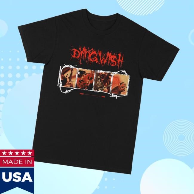 Dying Wish Official Merchandise Barbed Wire Band Shirts