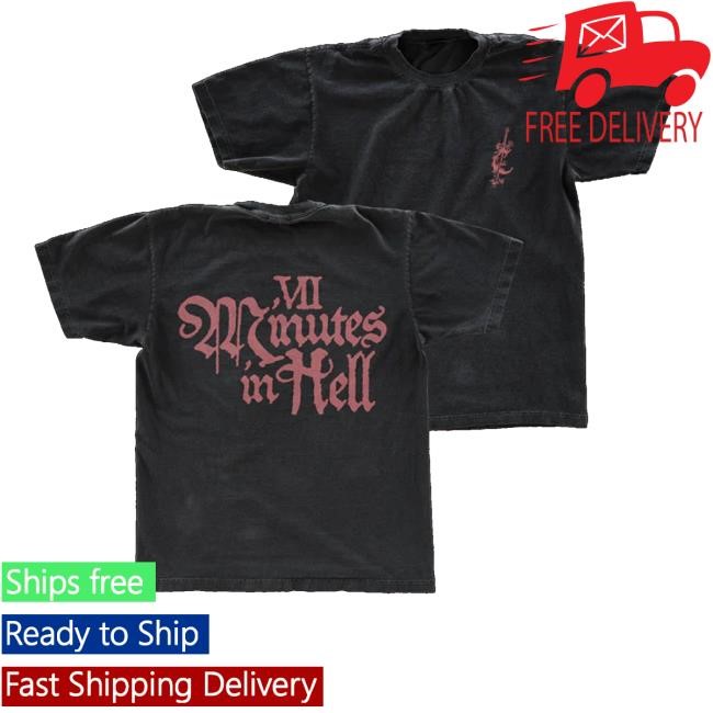 Chrissyofficial Merch Vii Minutes In Hell Limited Shirt