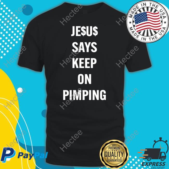 Tanktop Jesus Says Keep On Pimping
