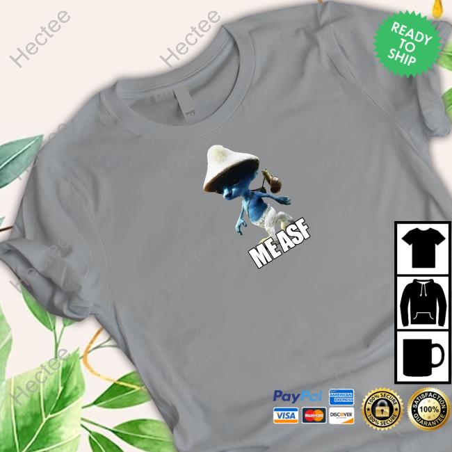 Goofyahhtees Shop Cat Smurf Me Asf T-Shirt