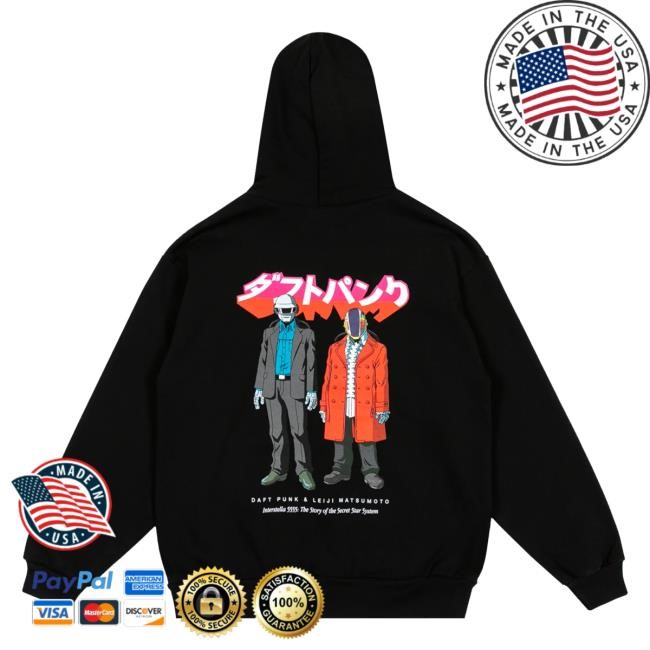 Trending Daft Punk Merch Store Shop Interstella 5555 Cameo Unisex Sweatshirt
