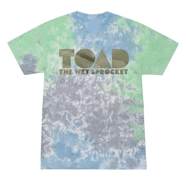 Toad The Wet Sprocket Merch Shop Store Official Toad Tie Dye Logo New Shirt