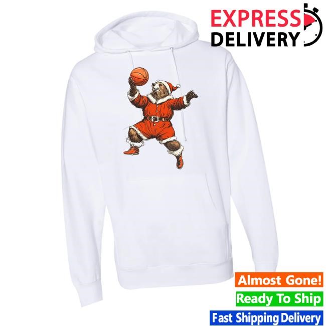 Santa Grizz Crewneck Sweatshirt Choose901 Merch Shop Santa Grizz