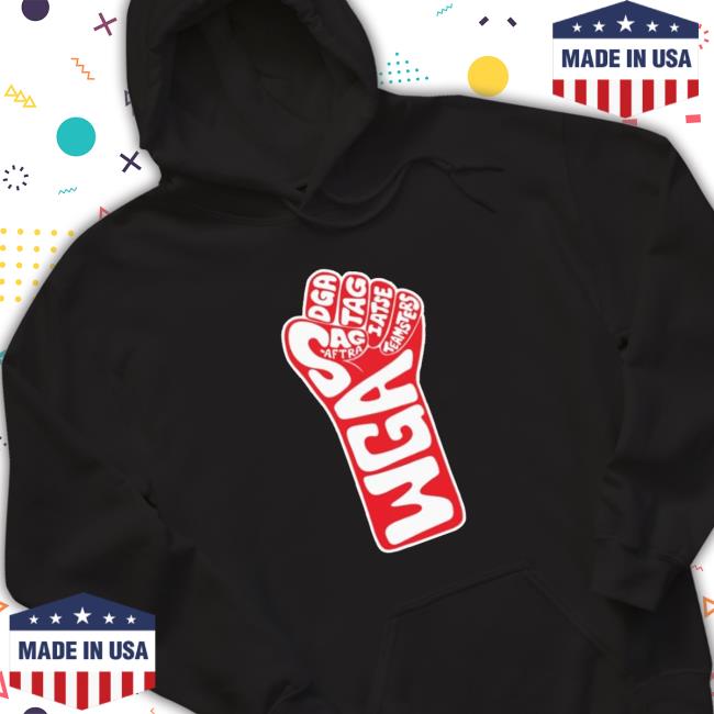 Wga Strike Fist Of Solidarity 2023 T-Shirt