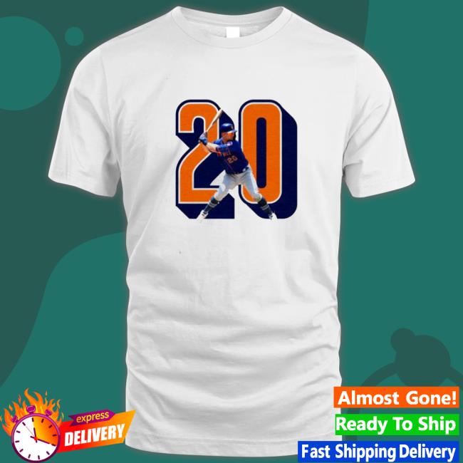 New York Mets Pete Alonso Number 20 T-Shirt
