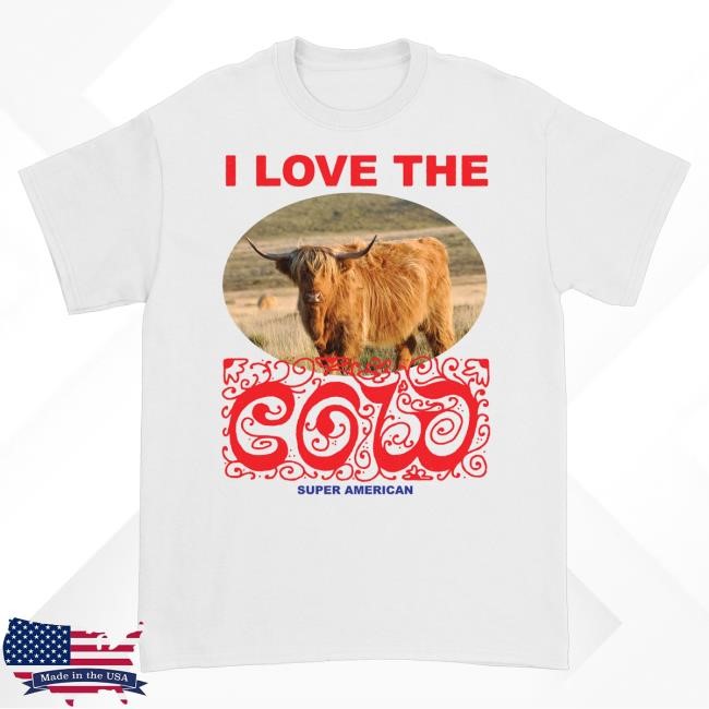 Official Super American I Love The Cow Long Sleeve T Shirt