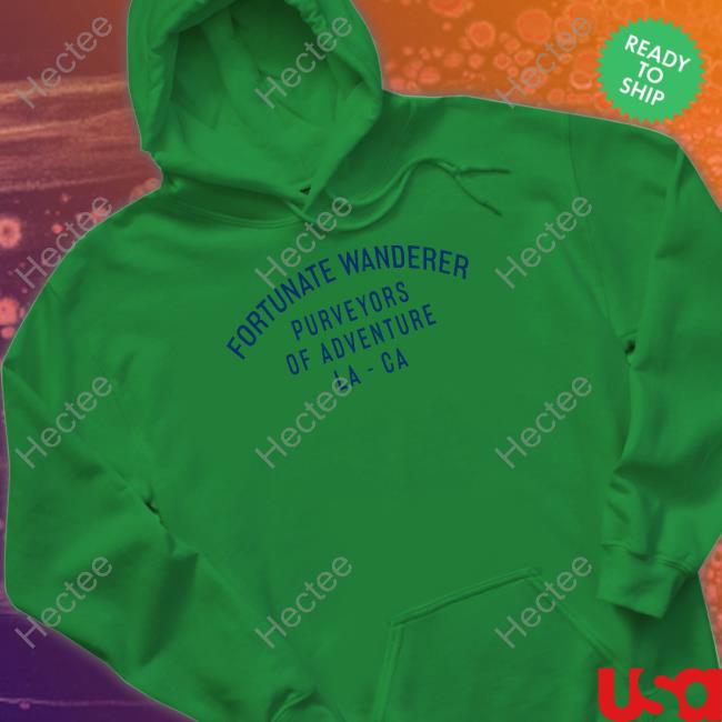 Ryanpaevey Fortunate Wanderer Purveyors Of Adventure La-Ca Shirt