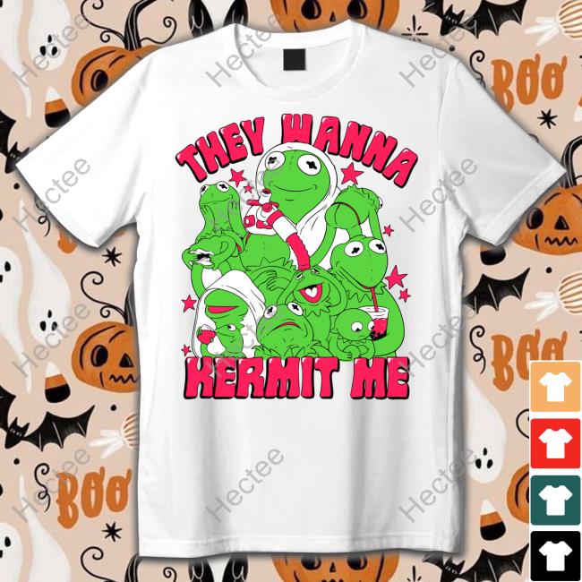 Ghoulshack Store They Wanna Kermit Me Tank Top