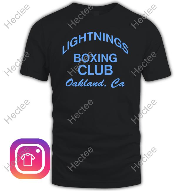 Lightning's Boxing Club Oakland Ca Hoodie