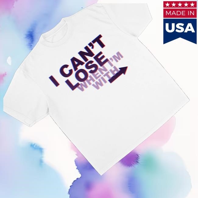 Official I Can't Lose Arrow Hoodie