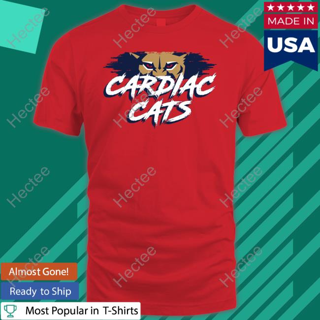 Fla Team Florida Panthers Cardiac Cats Eyes Long Sleeve Tee