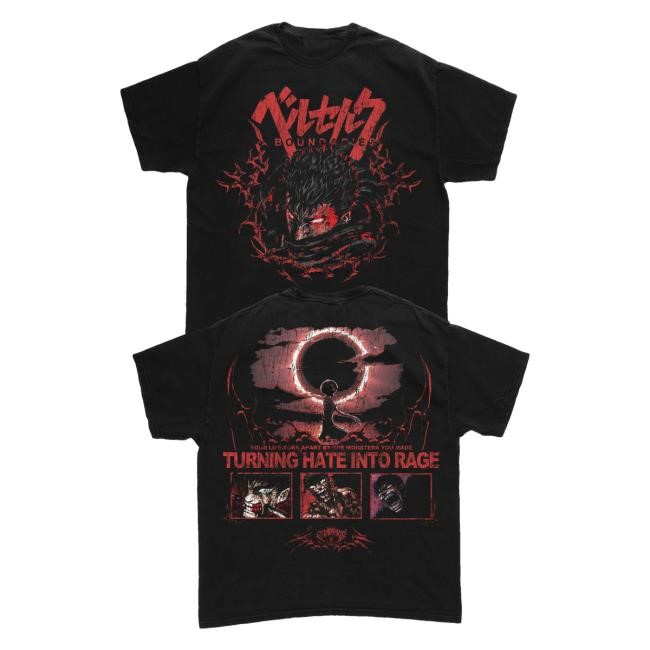 Boundaries Store Merch Berserk Shirts