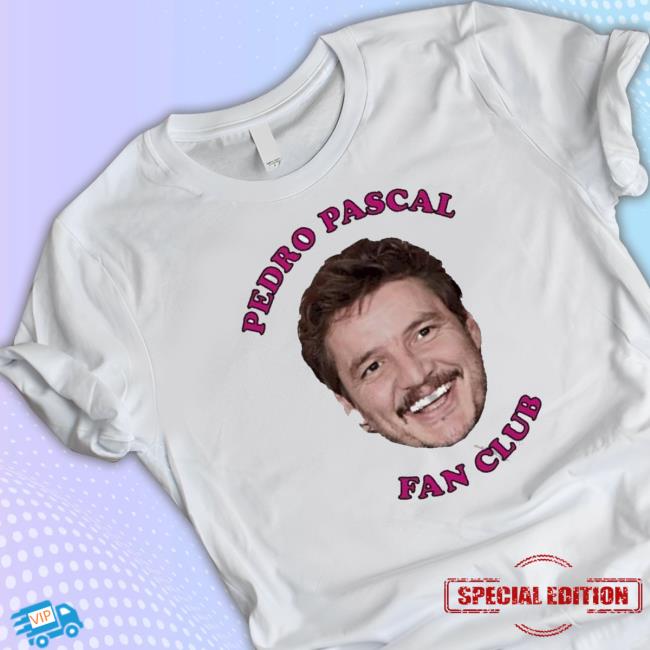 Official Pedro Pascal Merch Pedro Pascal Fan Club Crewneck Sweatshirt