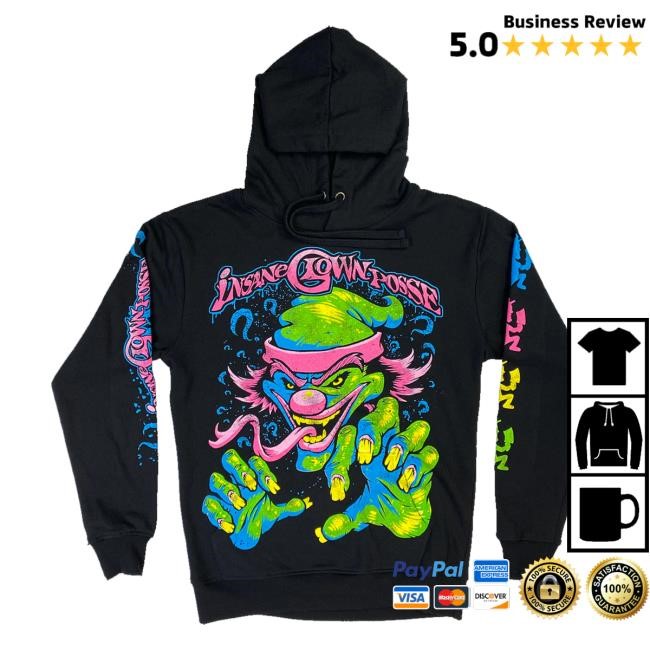 Limited Insane Clown Posse Merch Store Gonna Get Ya Clown Pullover Tee Shirt