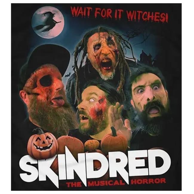 Skindred Merch Shop Wait For It Witches - Black Hooded Sweatshirt