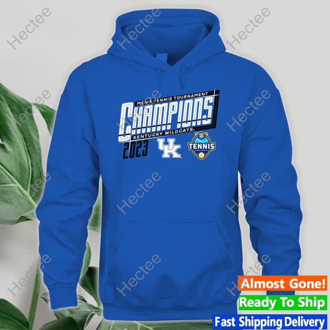 Ukteamshop Kentucky Wildcats 2023 Sec Men's Tennis Tournament Champions Sweatshirt