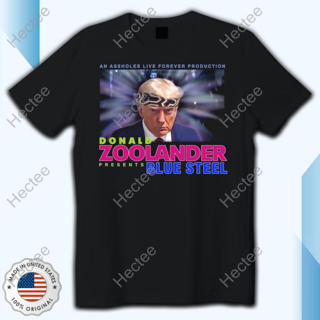 Lindafinegold Donald Zoolander Presents Blue Steel Sweatshirt