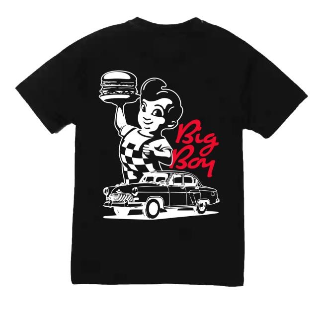 Bigboy Merch Store Big Boy Classic Car Hooded Sweatshirt