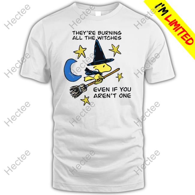 Mustardyardpress They're Burning All The Witches Even If You Aren't One T Shirt