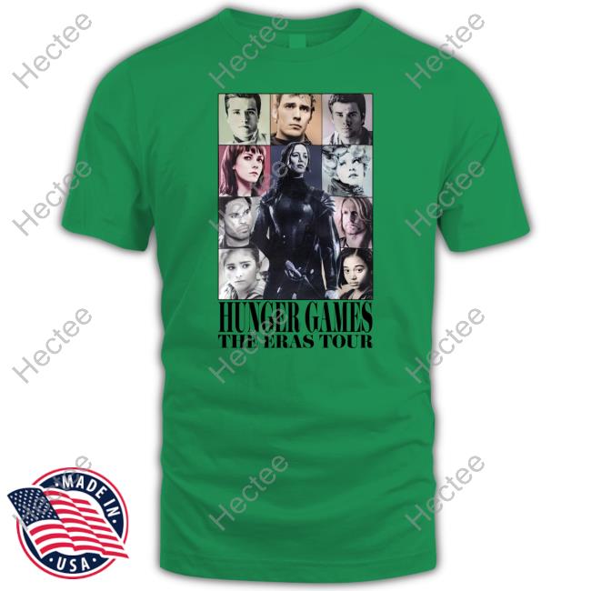 Justinamandon Hunger Games The Eras Tour Tee Shirt