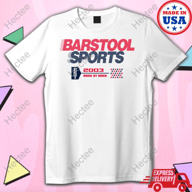 Barstool Sports 2003 Brick By Brick Long Sleeve T Shirt