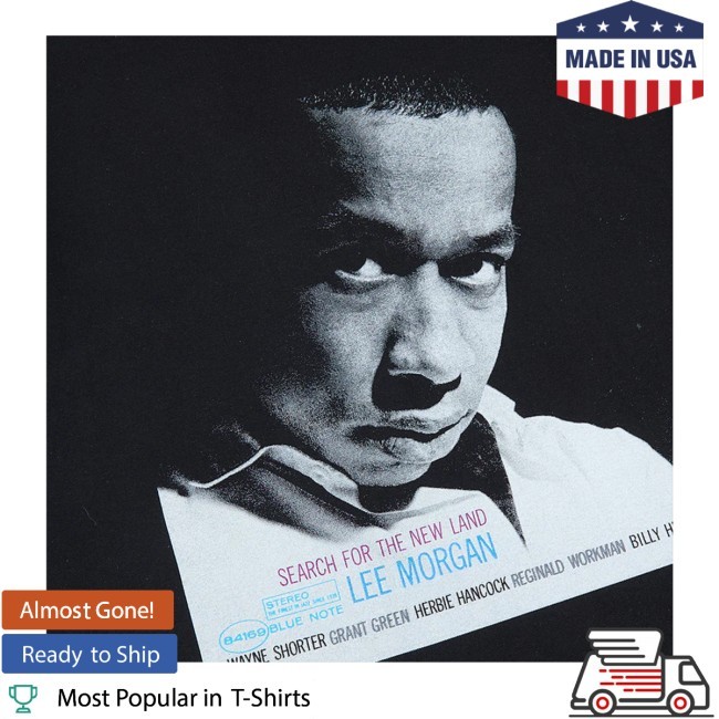 Lee Morgan - Search For The New Land Hooded Sweatshirt Blue Note Records Store Merch