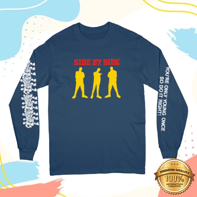 Original Side By Side "We Must Stand" - Hoodie Sweatshirt Revhq Shop