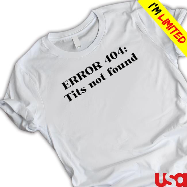 Angelic Design X Error 404 Tits Not Found 2023 Hoodie
