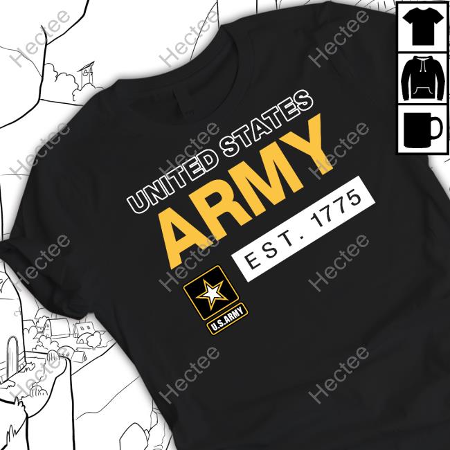 United States Army Est 1775 T Shirt Makomborero Haruzivishe