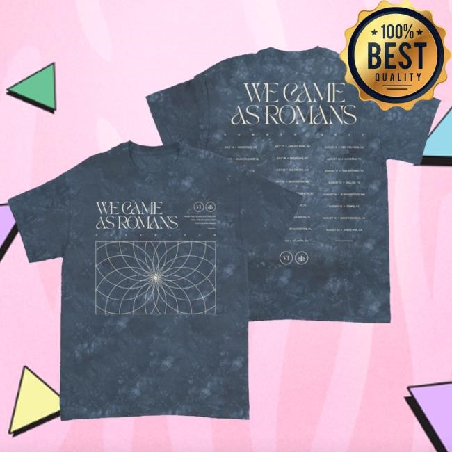 We Came As Romans Merch Bloom Tour Shirt