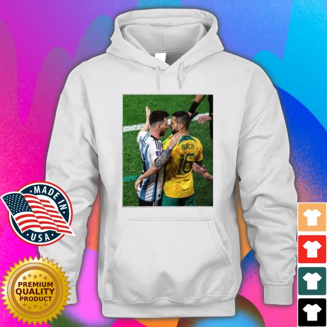 433 Never Make Messi Angry Hooded Sweatshirt