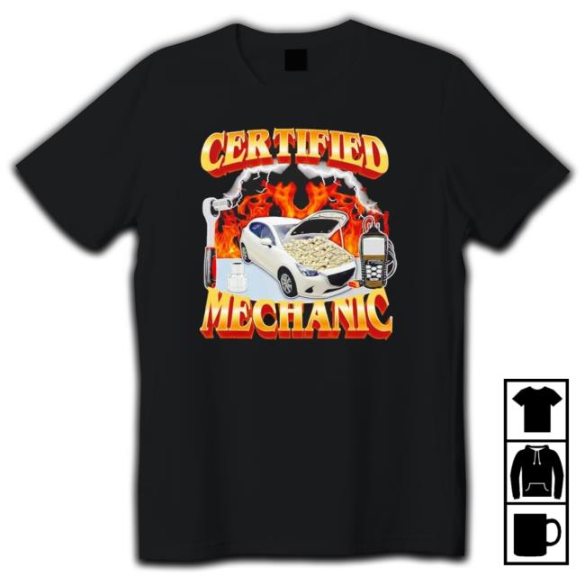 Men’S Certified Mechanic shirt, hoodie, tank top, sweater and long sleeve t-shirt
