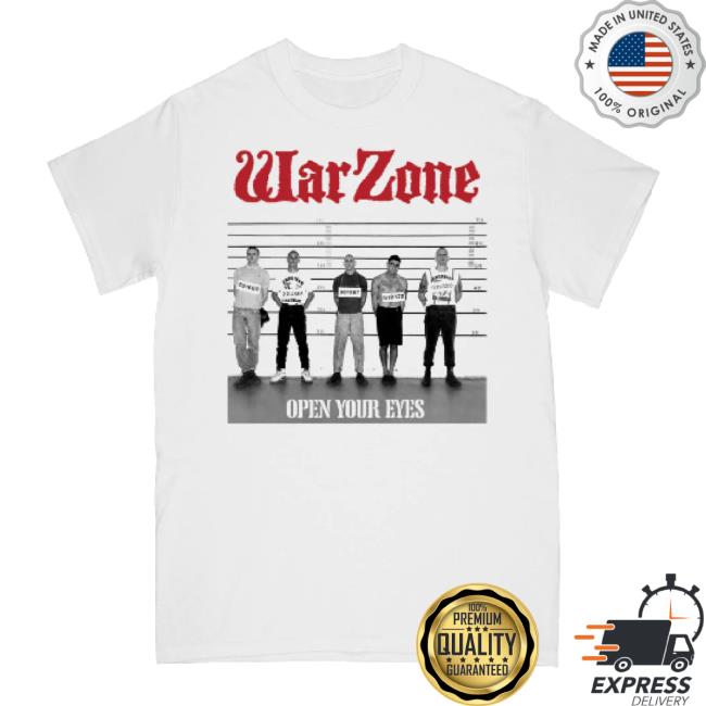 Trending Revhq Merch Store Warzone "Open Your Eyes (White)" - Hoodie Sweatshirt Revhq Shop