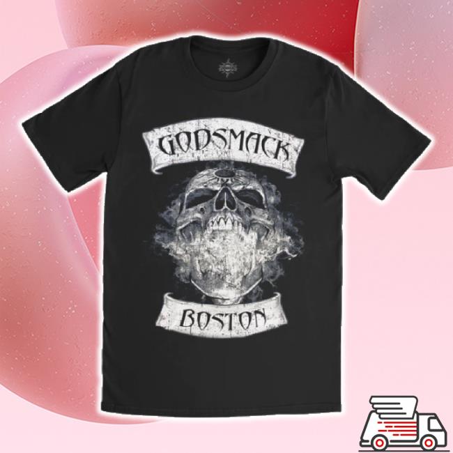Trending Godsmack Burning Skull Boston Hoodie Godsmack Shop Merch Store