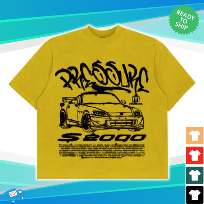 Original Pressure Shop Yellow S2000 Unisex Sweatshirt Pressure Merch Store