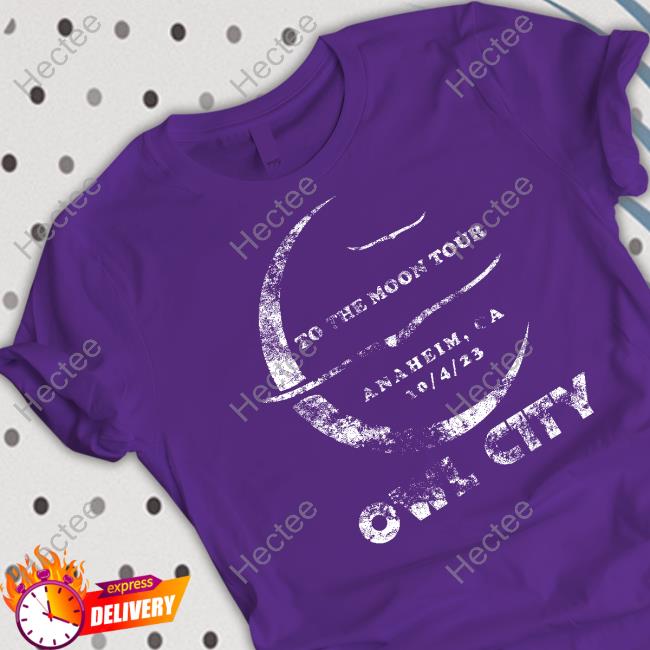 Owl City To The Moon Tour Anaheim Shirt