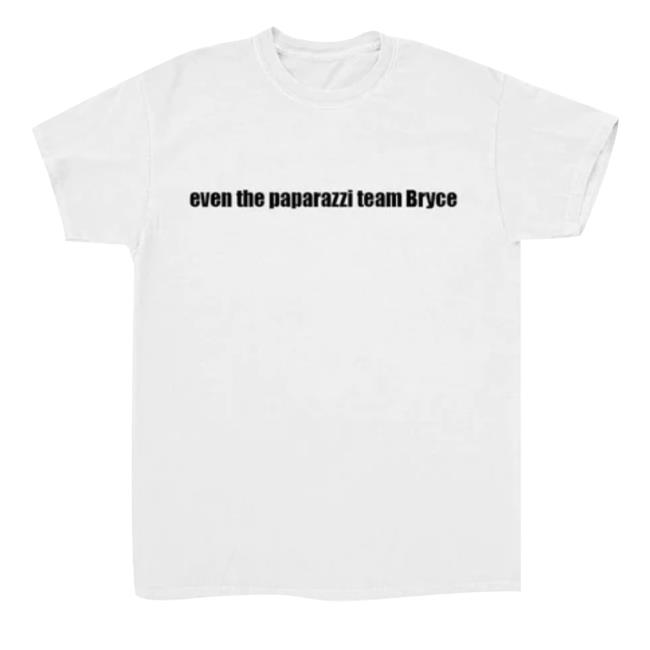 Tana Mongeau Merch Even The Paparazzi Team Bryce On God Tank Top