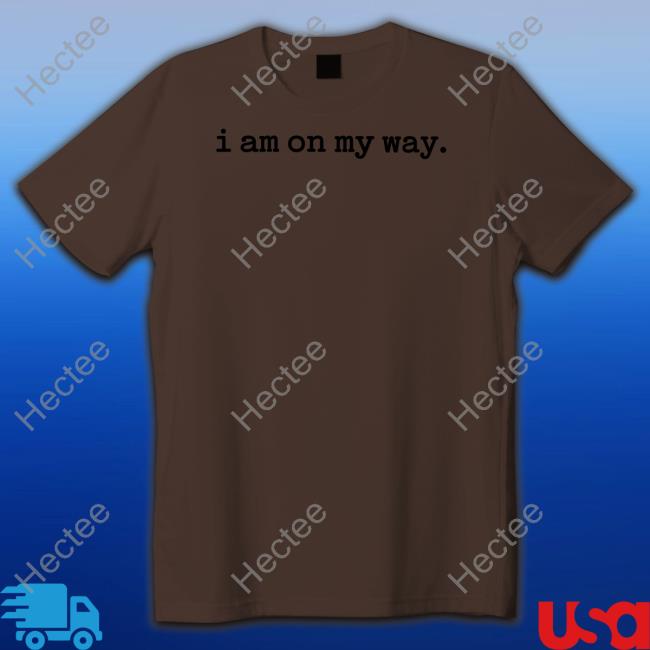 Isaac Anderson Merch I Am On My Way New Shirt St Pancras Embroidered New Shirt Isaacandersonuk