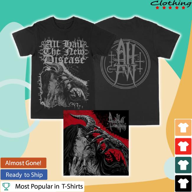 Original Indie Merch Store And Hell Followed With "New Disease" Bundle Sweatshirt Indiemerchstore Shop