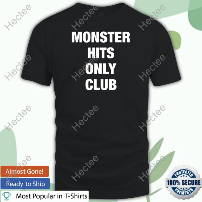 Dave Portnoy Wearing Monster Hits Only Club Tee Barstoolsports Store