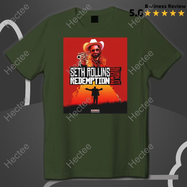 Blxckmassdesign Seth Rollins Redemption Tee