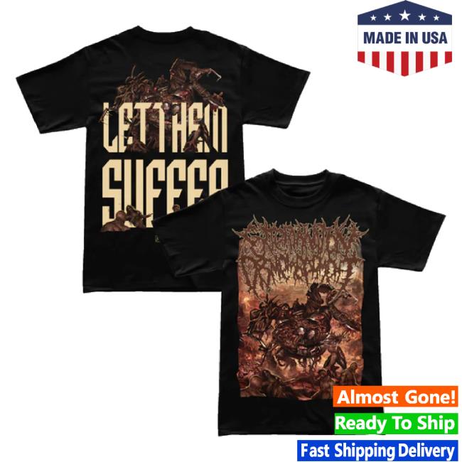 Original Extermination Dismemberment "Let Them Suffer" Sweaters Unique Leader Shop