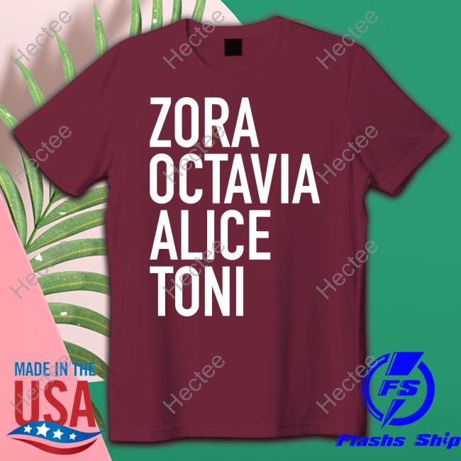 Harriettsbooks Zora Octavia Alice Toni Tee Shirt