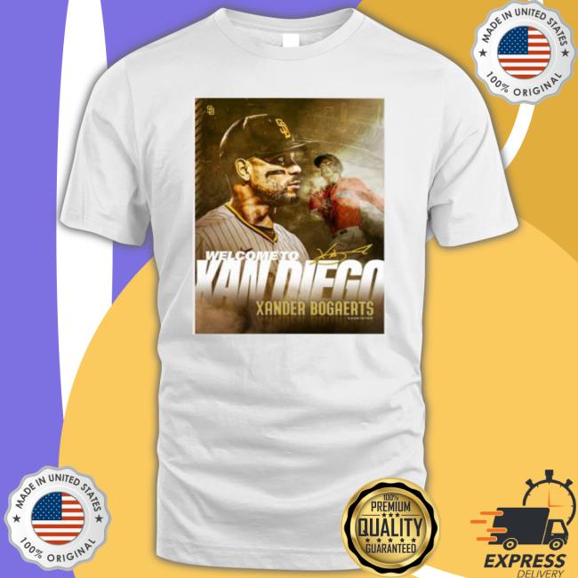 Welcome To Xan Diego Xander Bogaerts Shirt