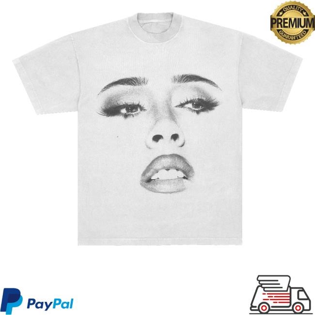 Kali Uchis Official Store Sincerely, Tour Face Long Sleeve Shirt