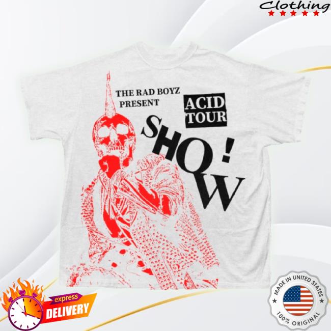 Official Acid Tour Classic Shirt (White)