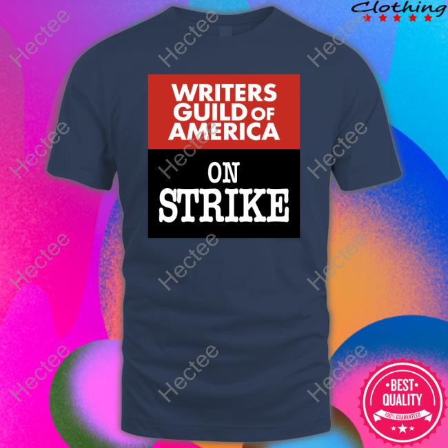 Adam Conover Writers Guild Of America On Strike Sweatshirt