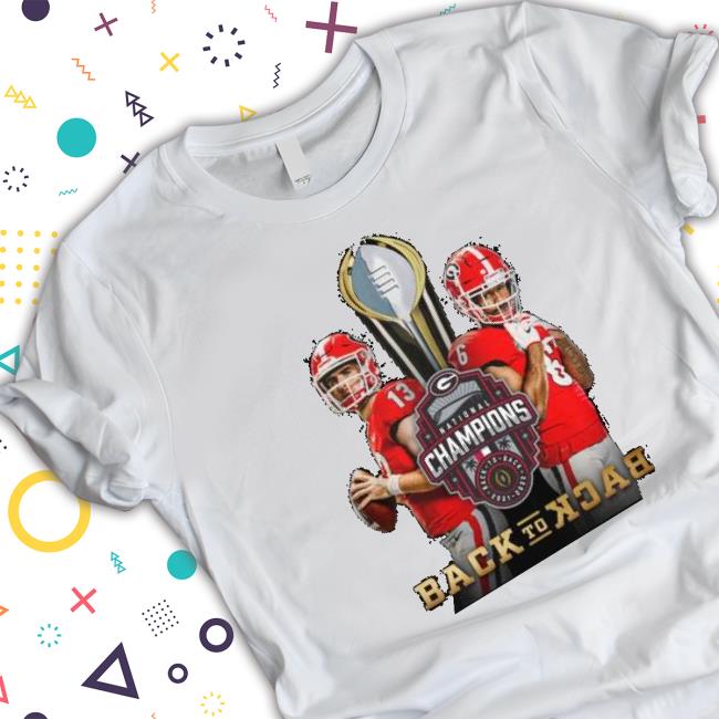 Georgia Bulldogs National Champions Back To Back 2021-2022 Sweatshirt